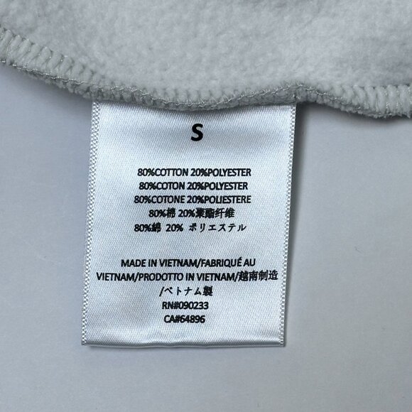 Essentials Fear of God Crew Sweatshirt S Light Grey Heather Cotton Poly - Picture 7 of 7